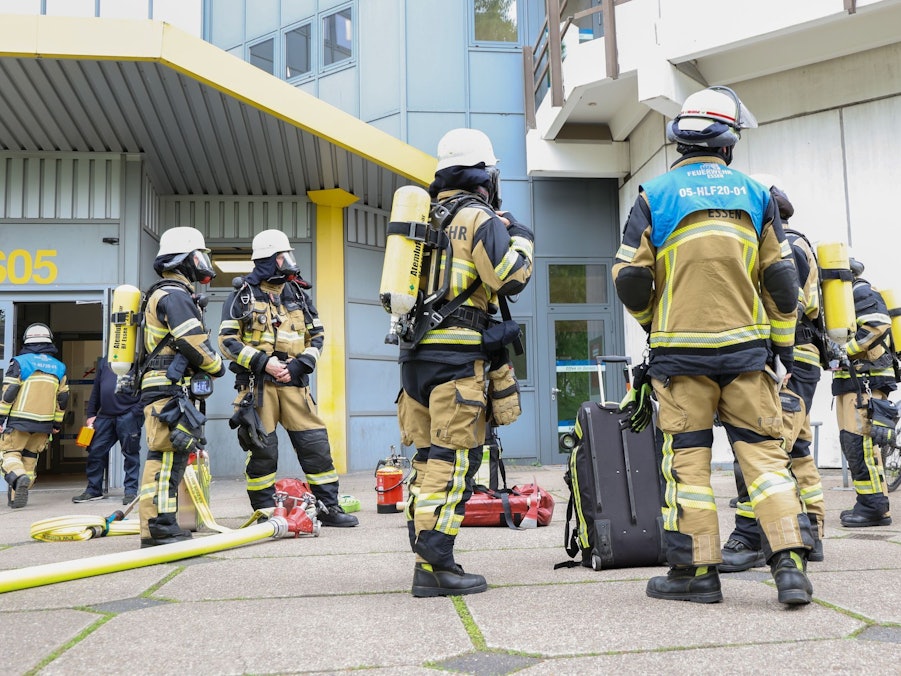 Verpuffung in Labor der Essener Uni - ein Verletzter