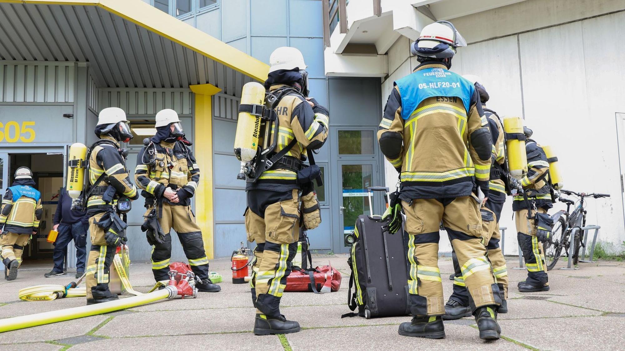 Verpuffung in Labor der Essener Uni - ein Verletzter