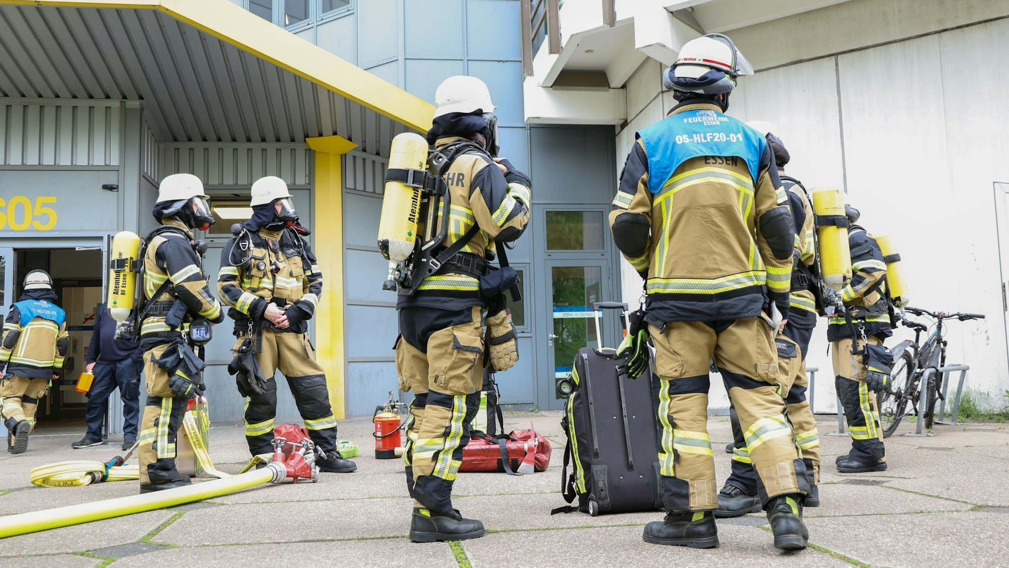 Verpuffung in Labor der Essener Uni - ein Verletzter