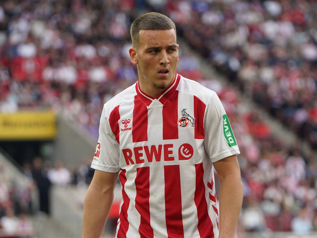 Said El Mala bei einem Spiel des 1. FC Köln auf dem Platz.
