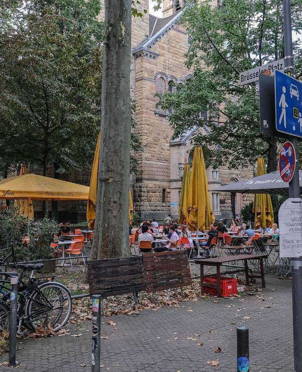 Der Brüsseler Platz in Köln gilt seit Jahren als Party-Hotspot.