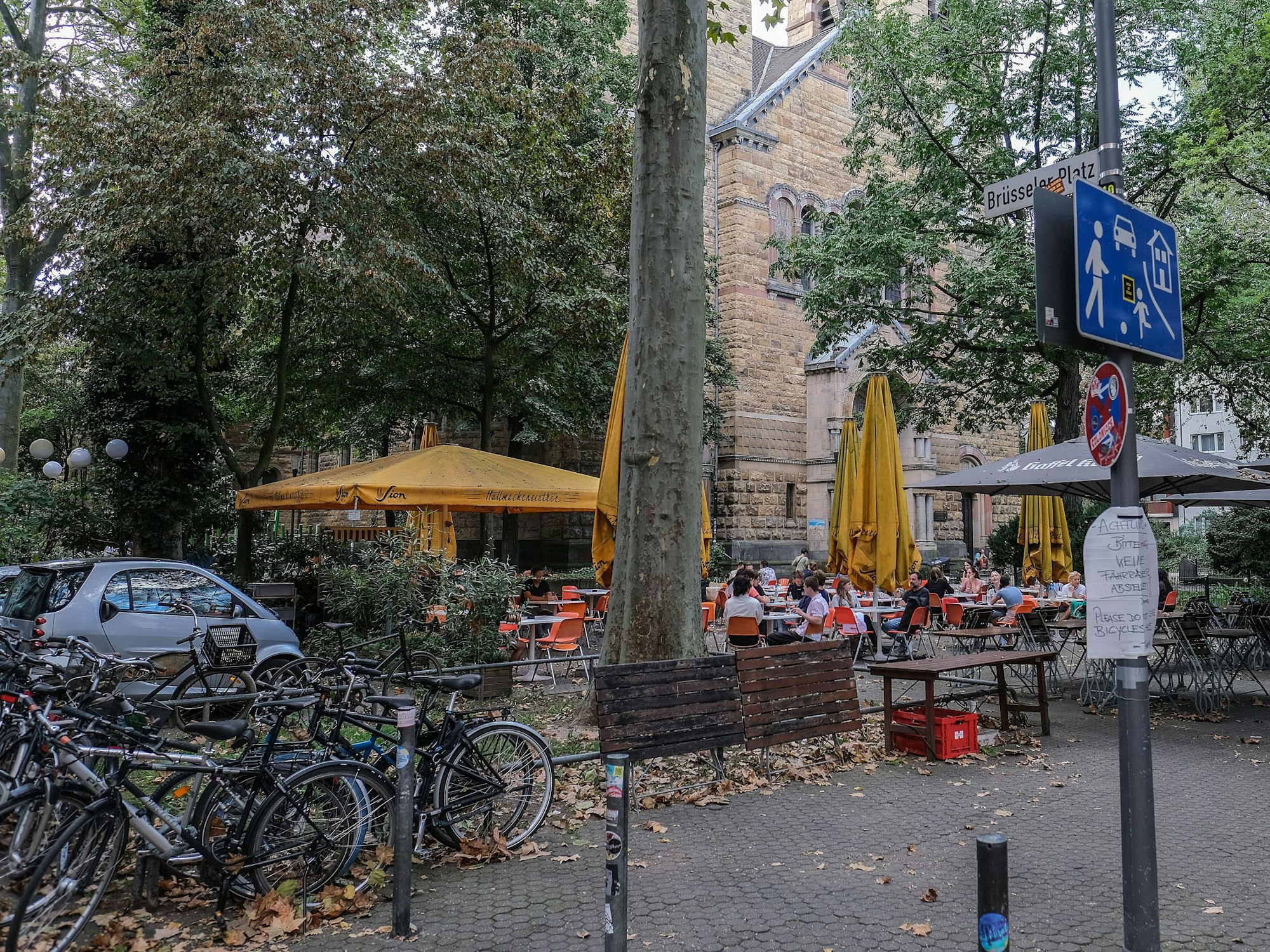 Der Brüsseler Platz in Köln gilt seit Jahren als Party-Hotspot.
