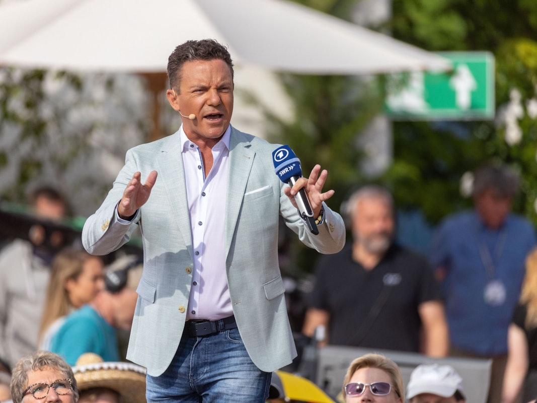 Bei einer ARD-Show moderiert Stefan Mross.