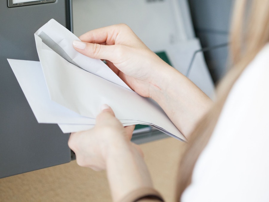 Post im Briefkasten