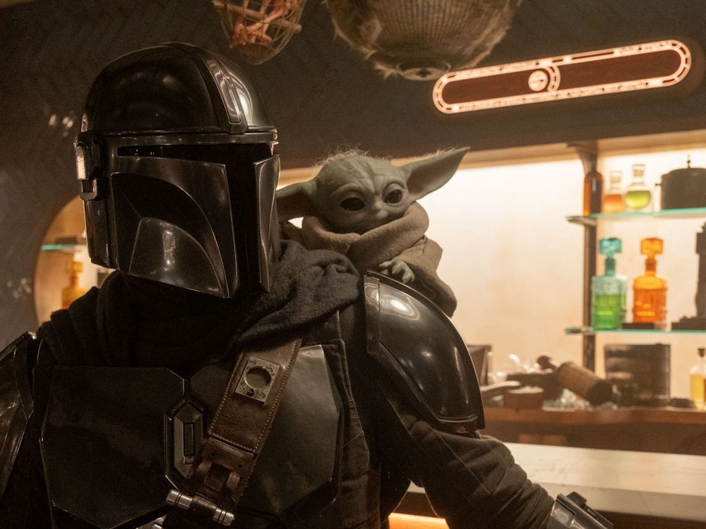 Nach drei Staffel der gefeierten TV-Serie „The Mandalorian“ folgt jetzt das Kino-Spektakel „The Mandalorian and Grogu“ - der erste „Star Wars“-Film seit sieben Jahren. (Bild: 2025 Lucasfilm Ltd./Disney/Nicola Goode)