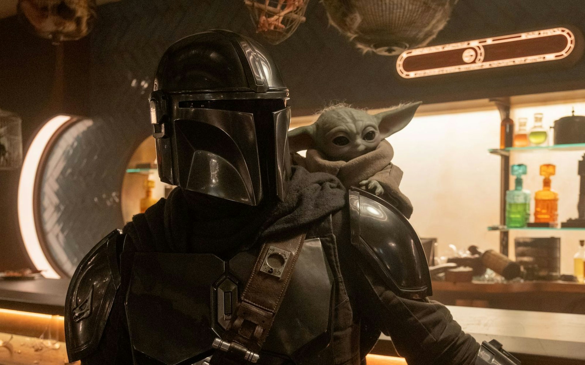 Nach drei Staffel der gefeierten TV-Serie „The Mandalorian“ folgt jetzt das Kino-Spektakel „The Mandalorian and Grogu“ - der erste „Star Wars“-Film seit sieben Jahren. (Bild: 2025 Lucasfilm Ltd./Disney/Nicola Goode)