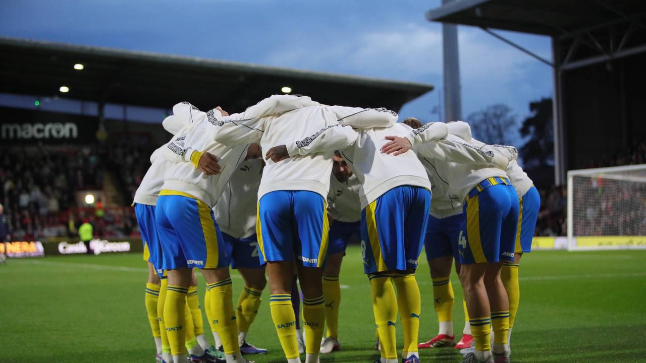 Spielerkreis beim FC Southampton.