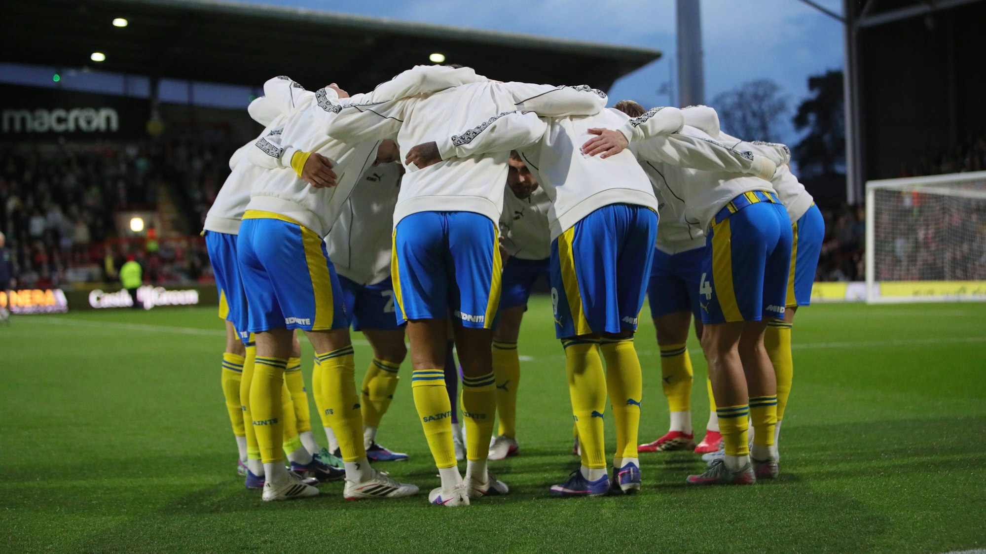 Spielerkreis beim FC Southampton.