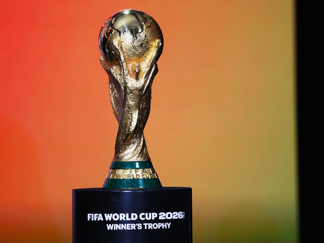 Der Pokale der Fußball-WM