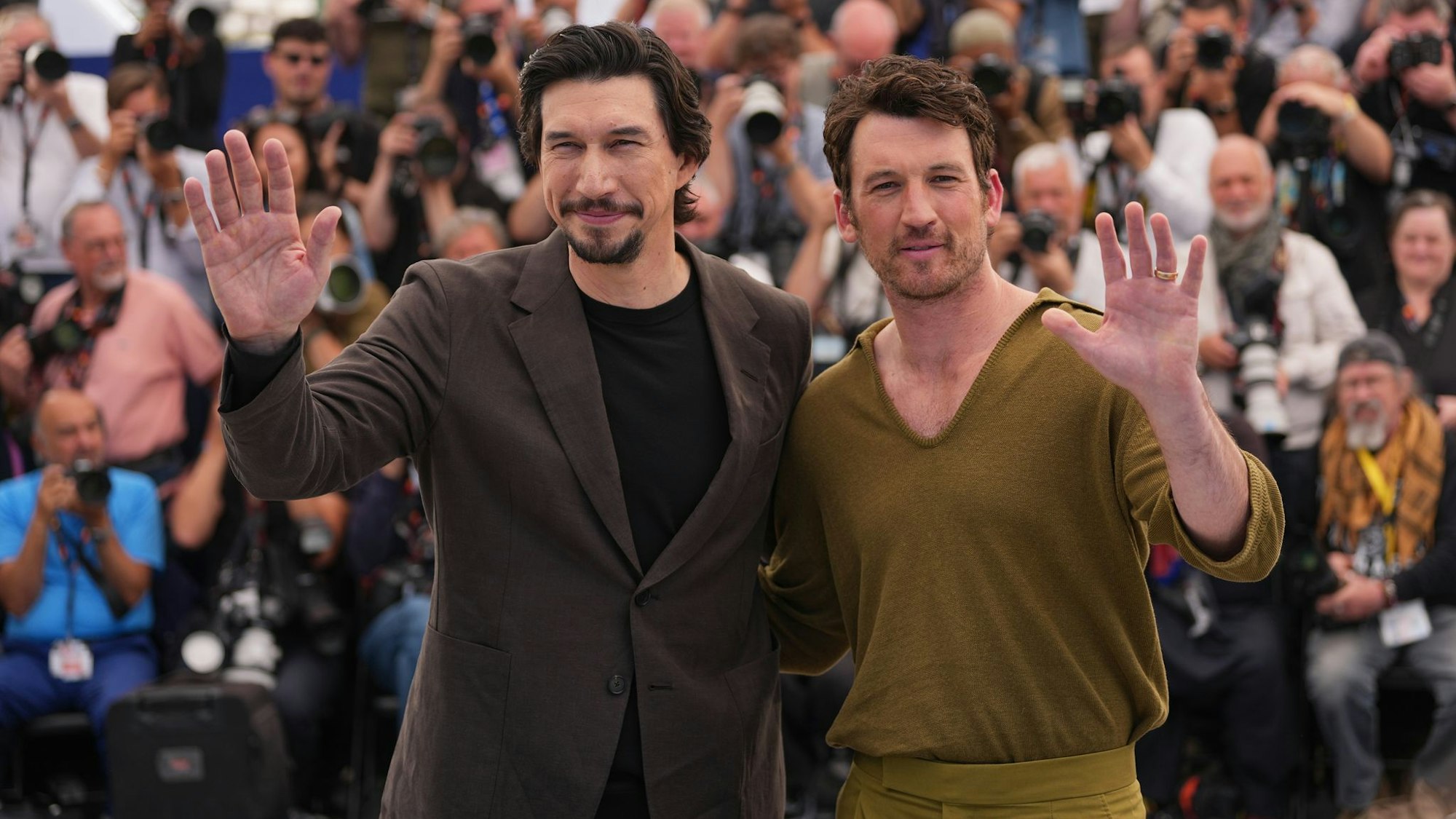 Adam Driver und Miles Teller