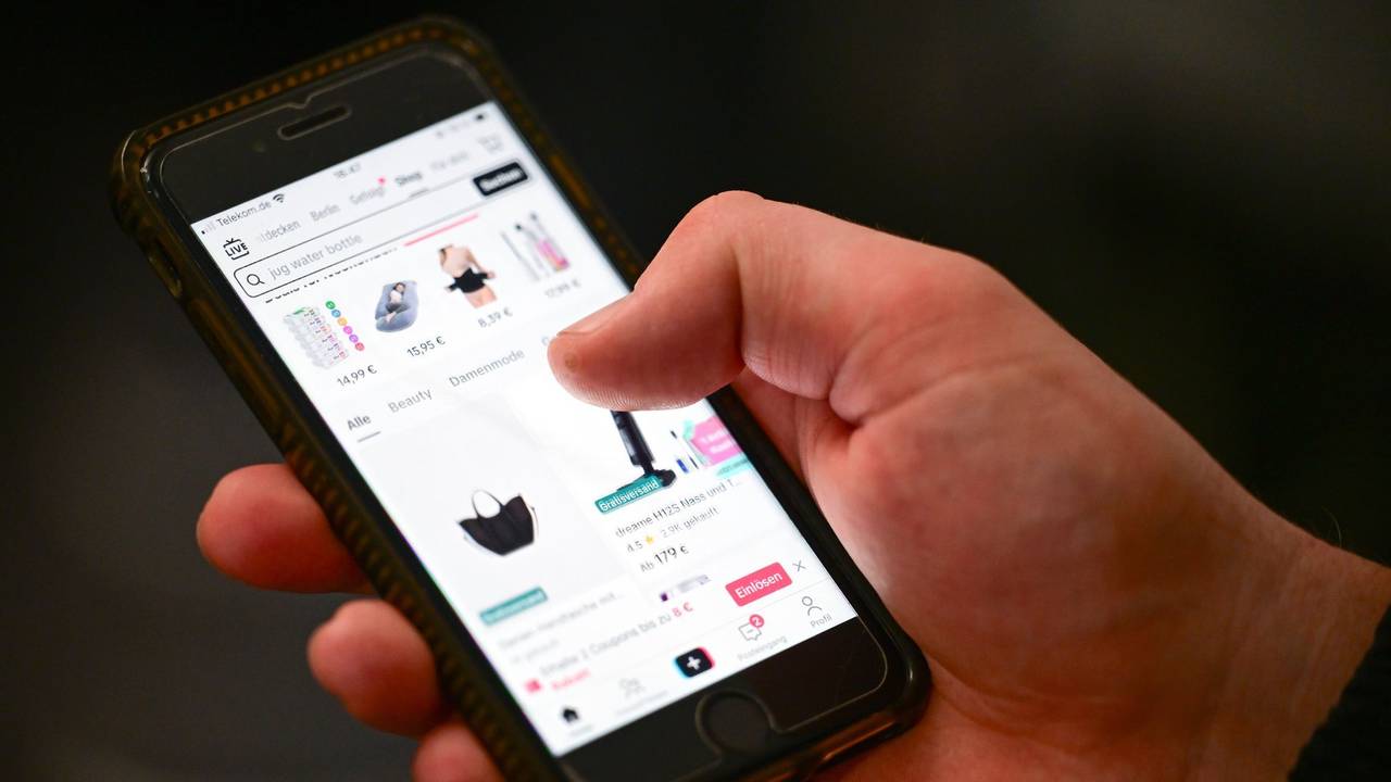 «TikTok-Shop» auf einem Smartphone