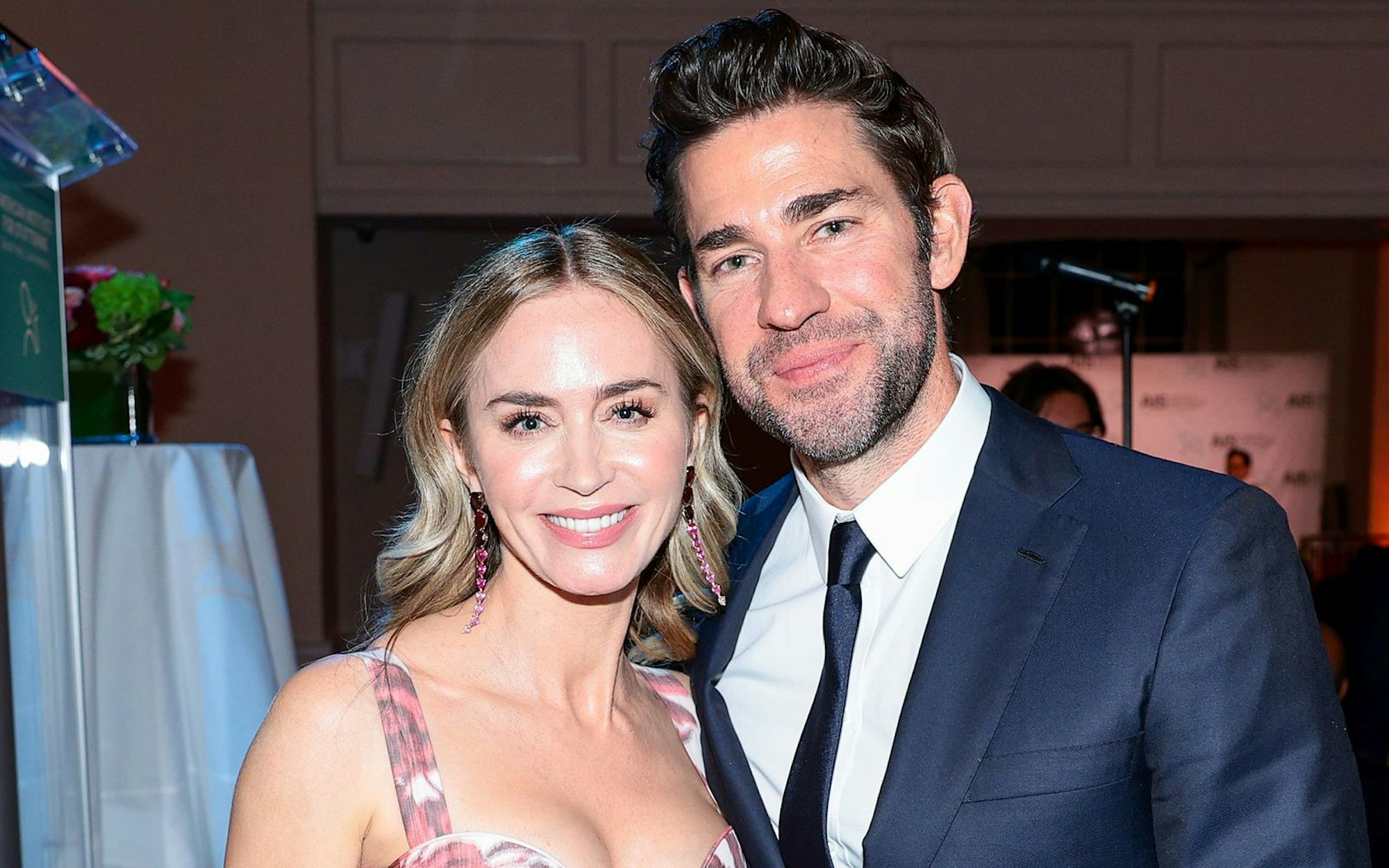 Ein Traumpaar in Hollywood: Mit der Schauspielerin Emily Blunt ist John Krasinski seit 20109 verheiratet. (Bild: 2024 Getty Images/Dimitrios Kambouris)