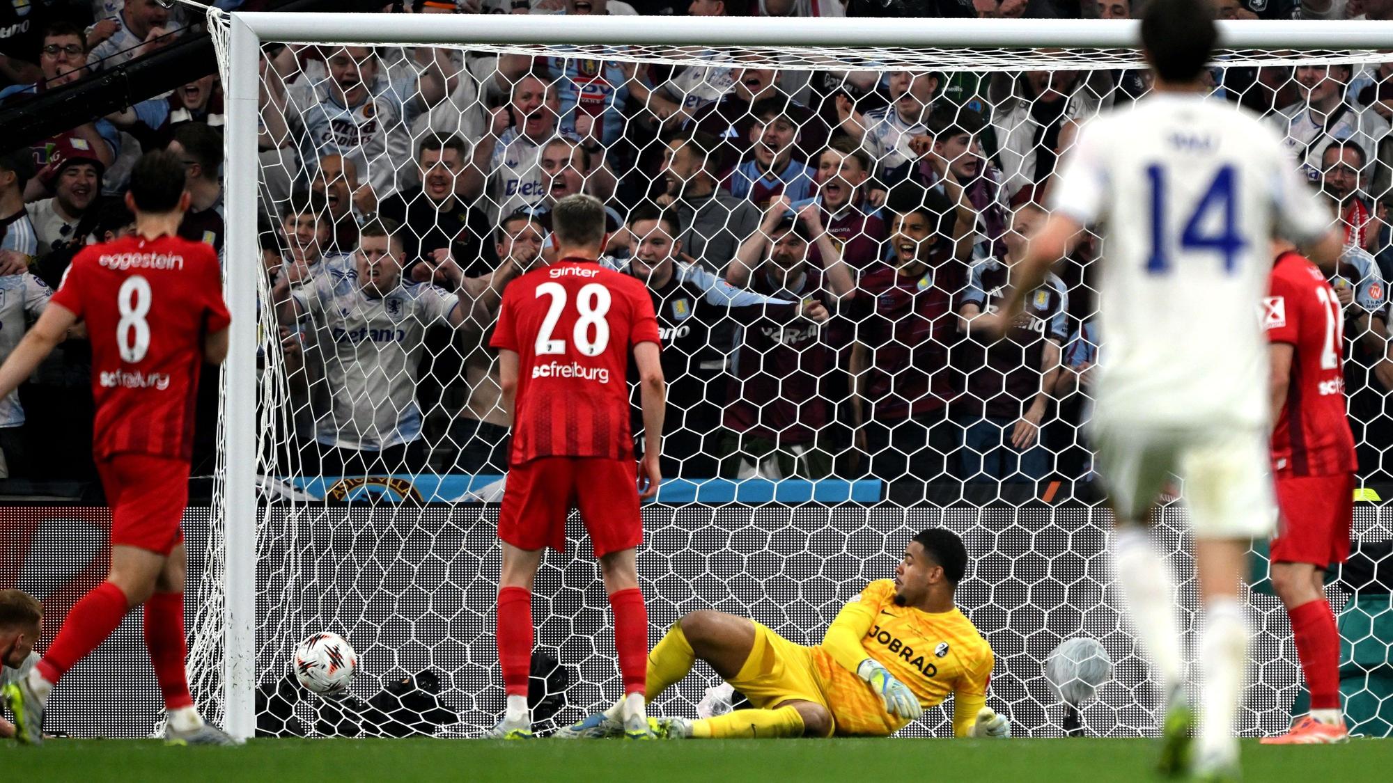 Noah Atubolu beim SC Freiburg chancenlos.