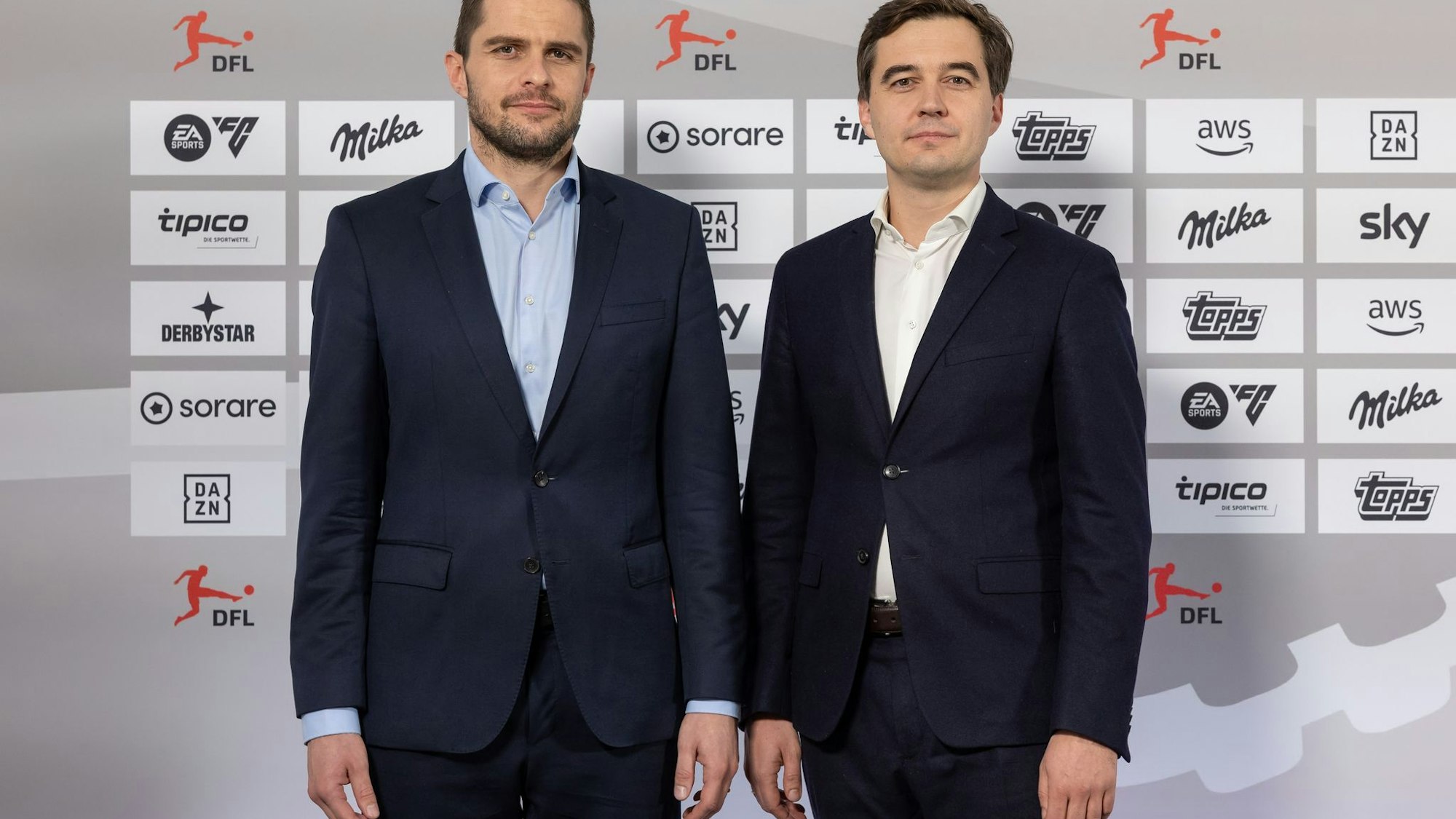 DFL-Chefs Marc Lenz und Steffen Merkel