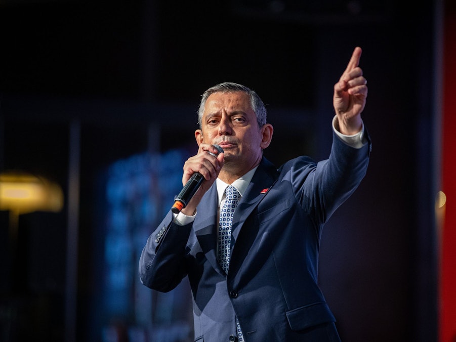 CHP-Parteichef Özgür Özel