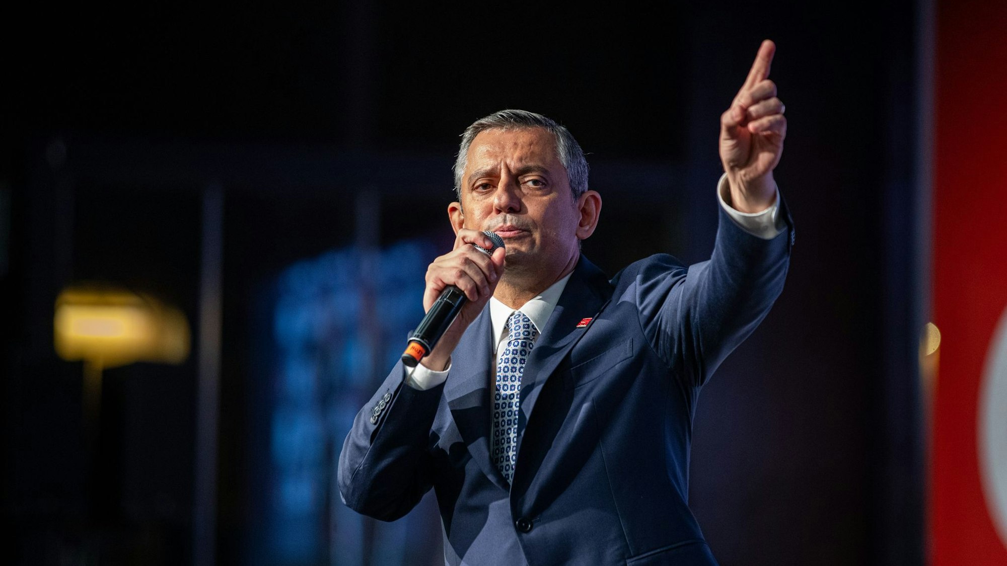 CHP-Parteichef Özgür Özel