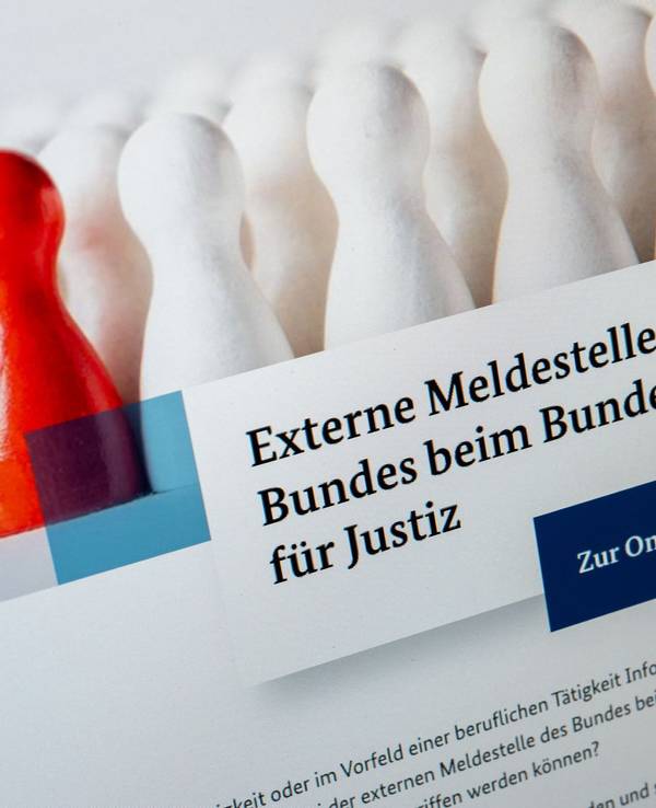 Hinweisgeberportal des Bundesamtes für Justi