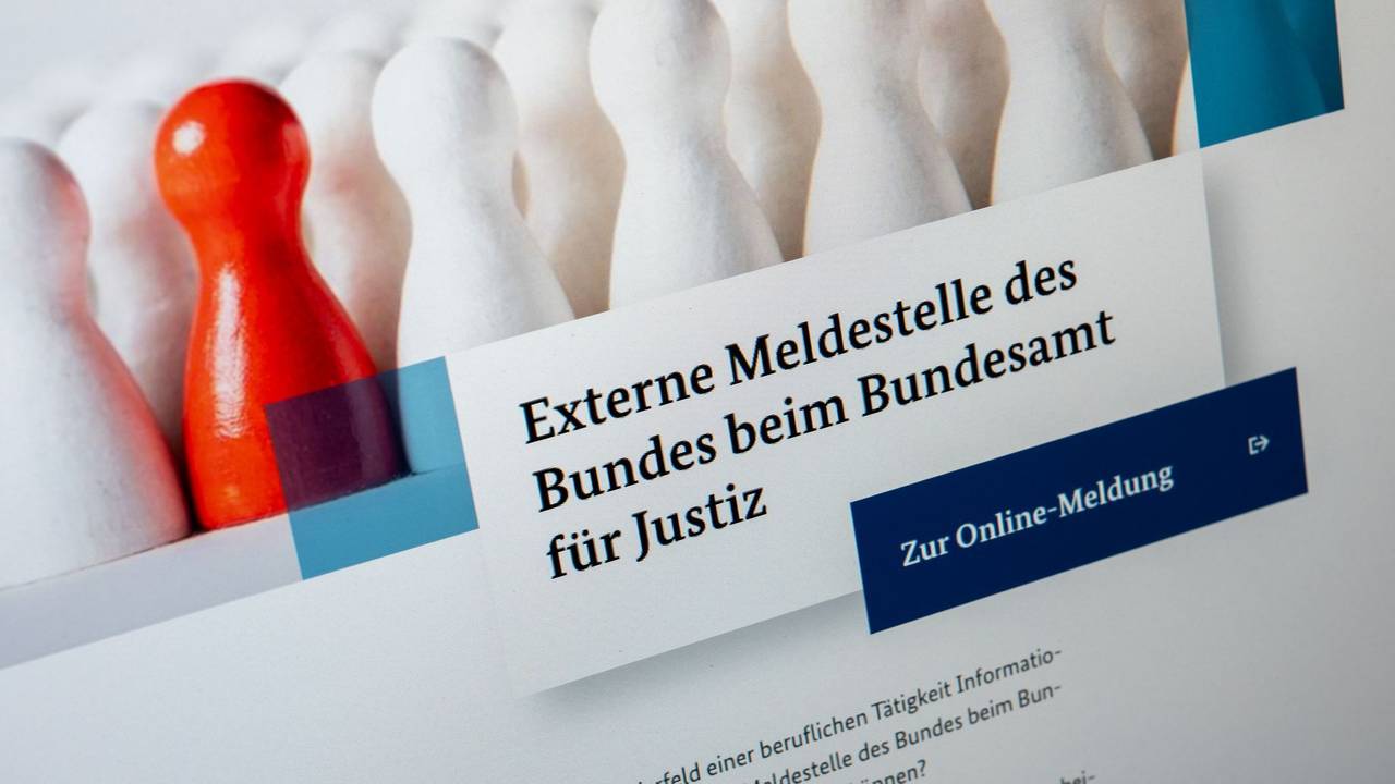 Hinweisgeberportal des Bundesamtes für Justi