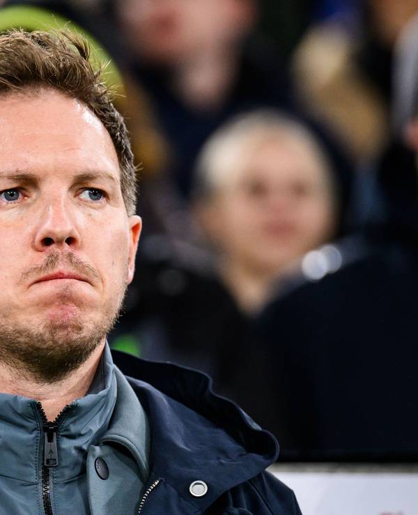 Julian Nagelsmann bei einem Spiel.