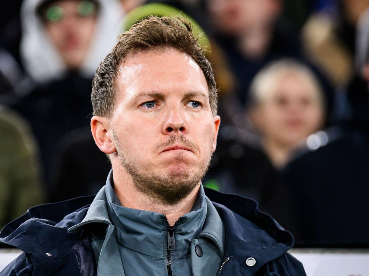 Julian Nagelsmann bei einem Spiel.
