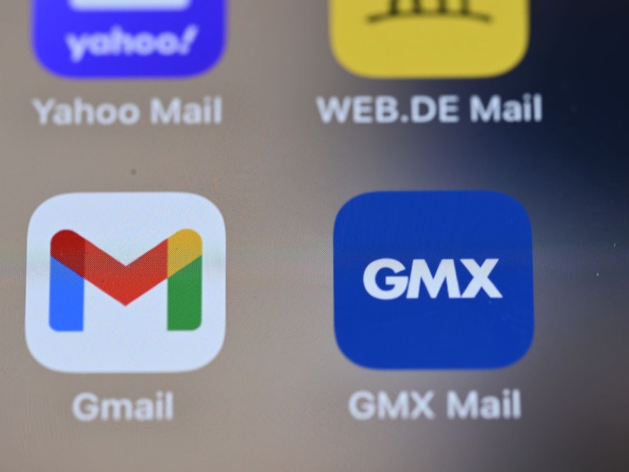 Apps von Maildiensten