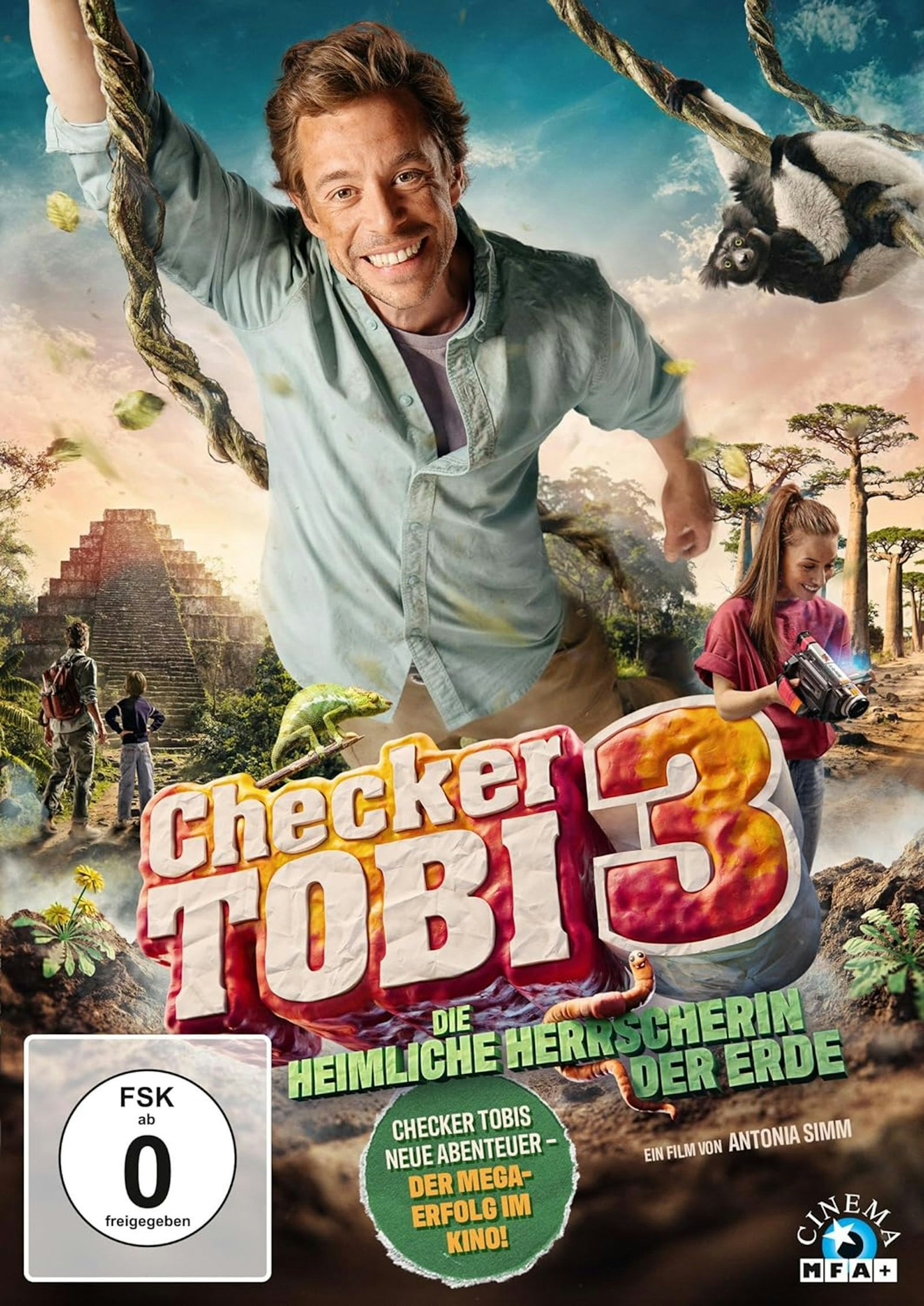 Tobias Krell ist zum dritten Mal als „Checker Tobi“ für einen Dokumentarfilm unterwegs. (Bild: MFA Film)