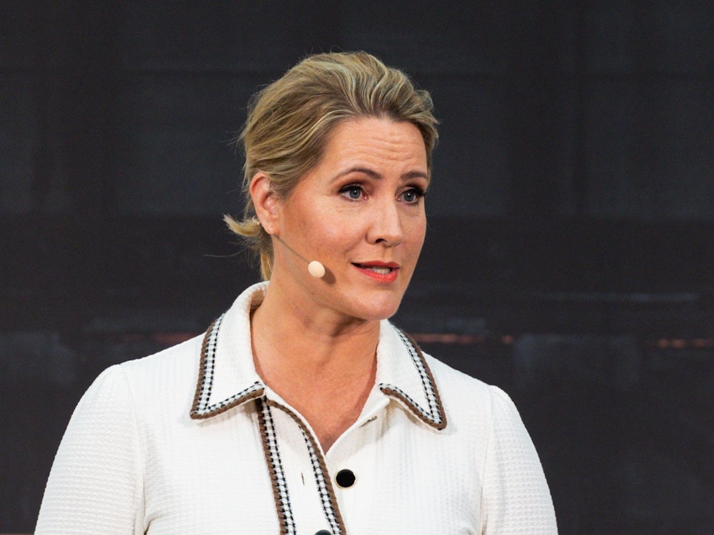 Judith Rakers hat mit einem Getränk für Irritationen gesorgt. (Bild: 2025 Getty Images/Mathis Wienand)