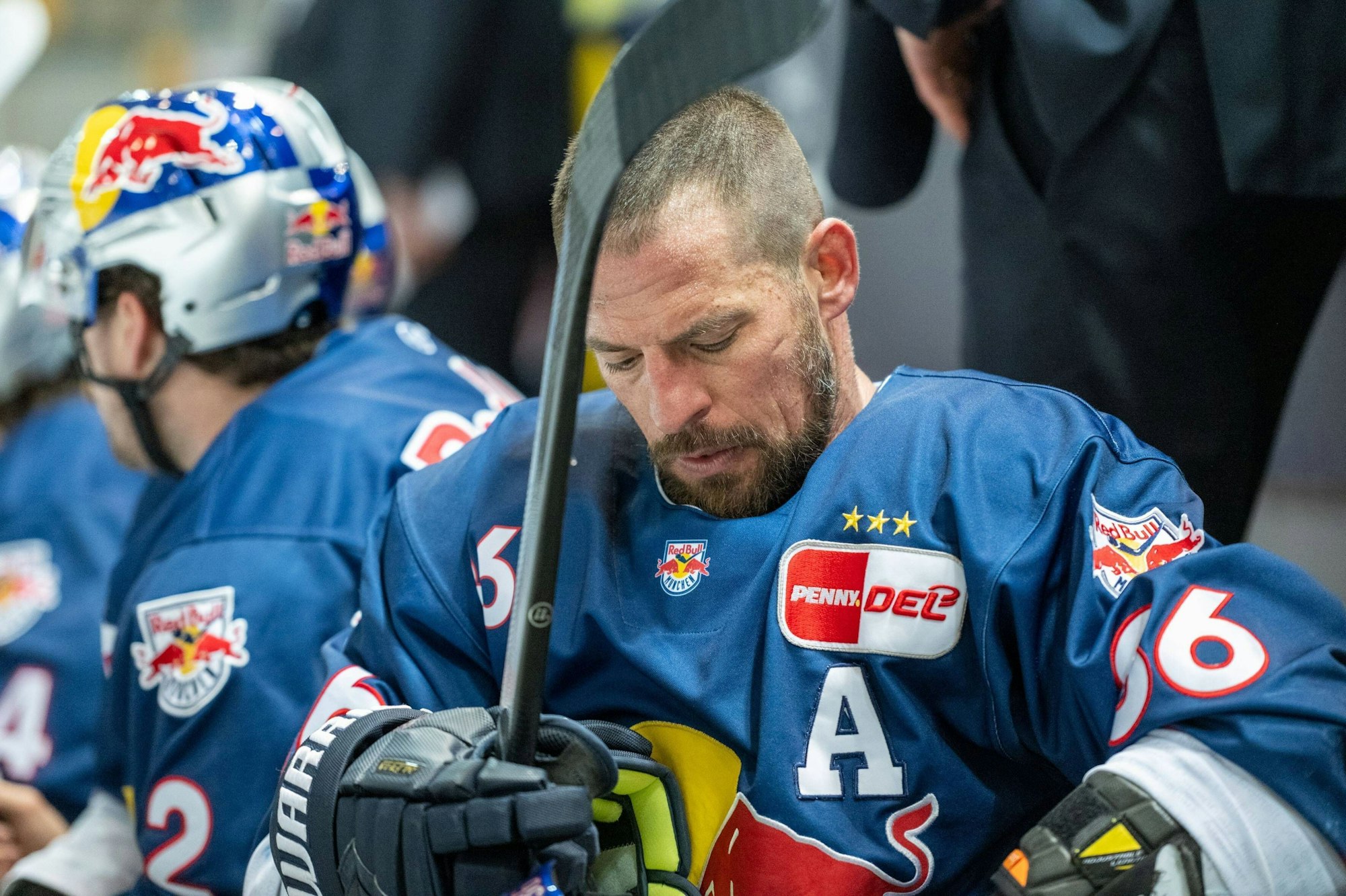 Yannic Seidenberg bei einem Spiel des EHC Red Bull München