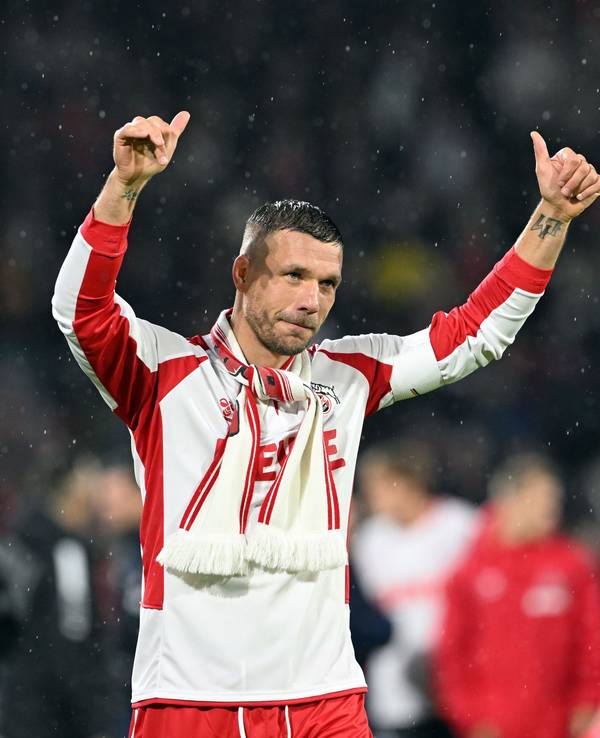 Abschiedsspiel von Lukas Podolski beim 1. FC Köln.