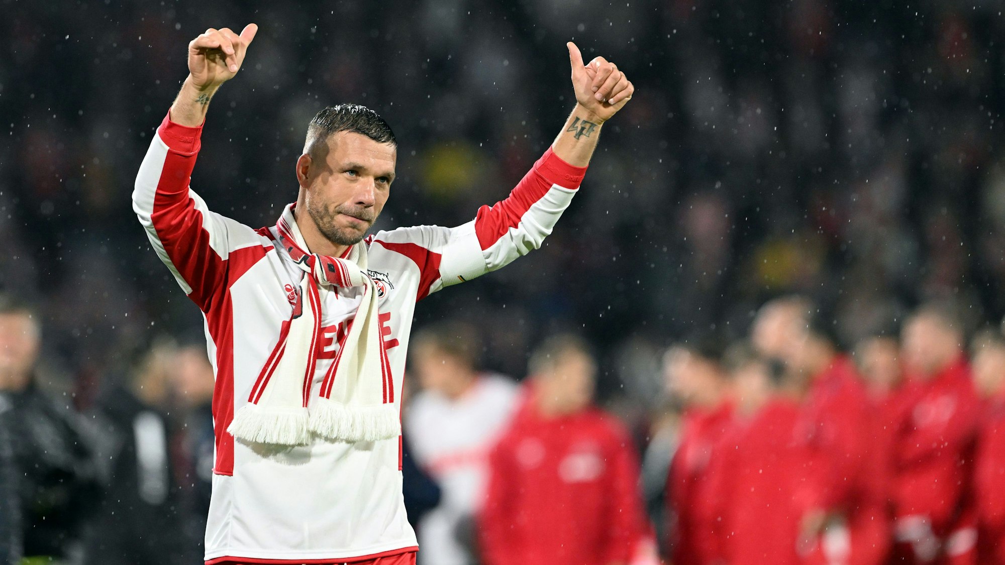 Abschiedsspiel von Lukas Podolski beim 1. FC Köln.