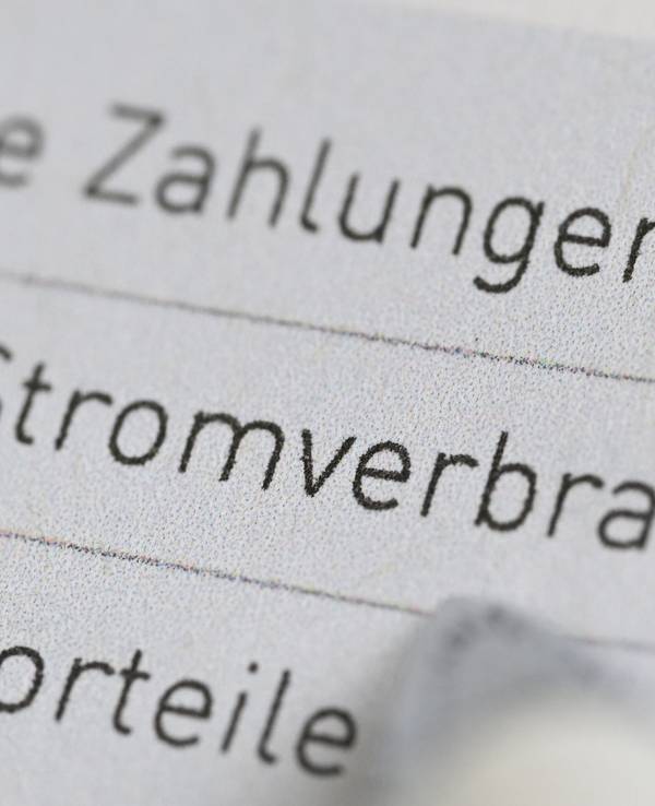 Eine Stromrechnung