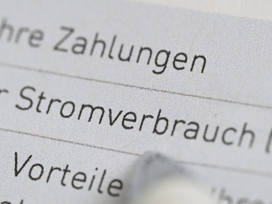 Eine Stromrechnung
