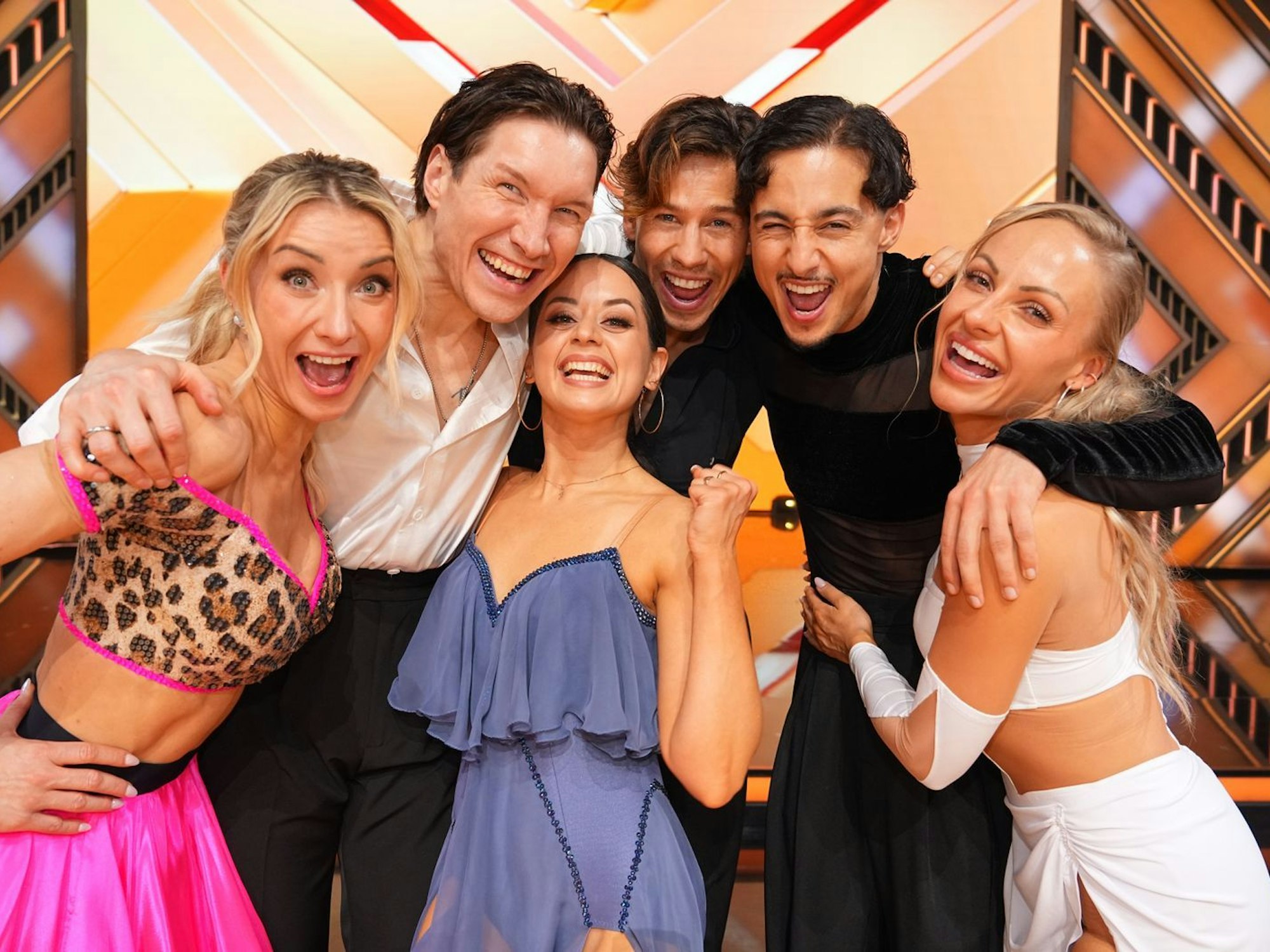 Das sind die Finalisten von „Let's Dance“. (Bild: RTL / Stefan Gregorowius)