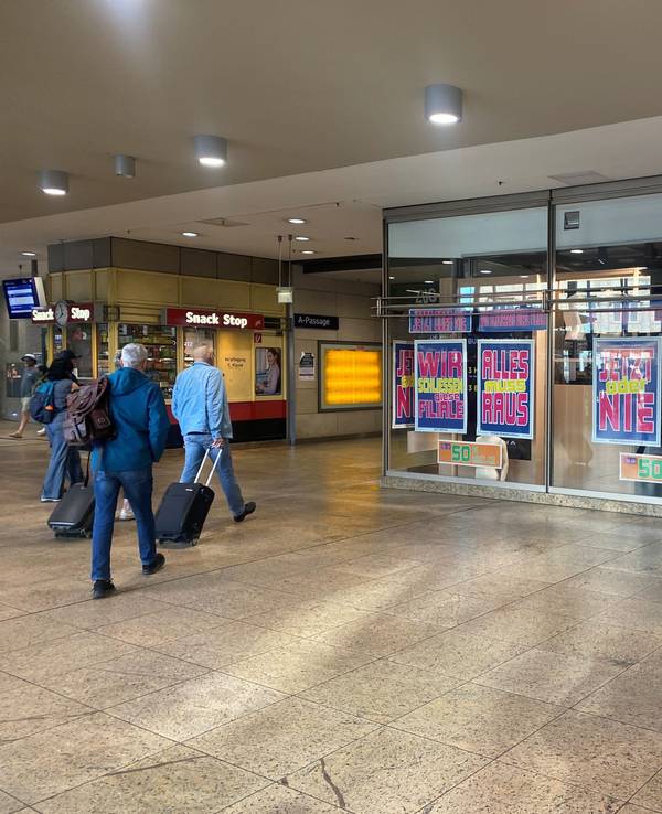 Ladenlokal im Hauptbahnhof