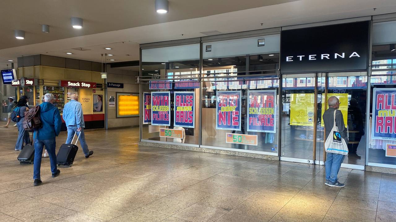 Ladenlokal im Hauptbahnhof