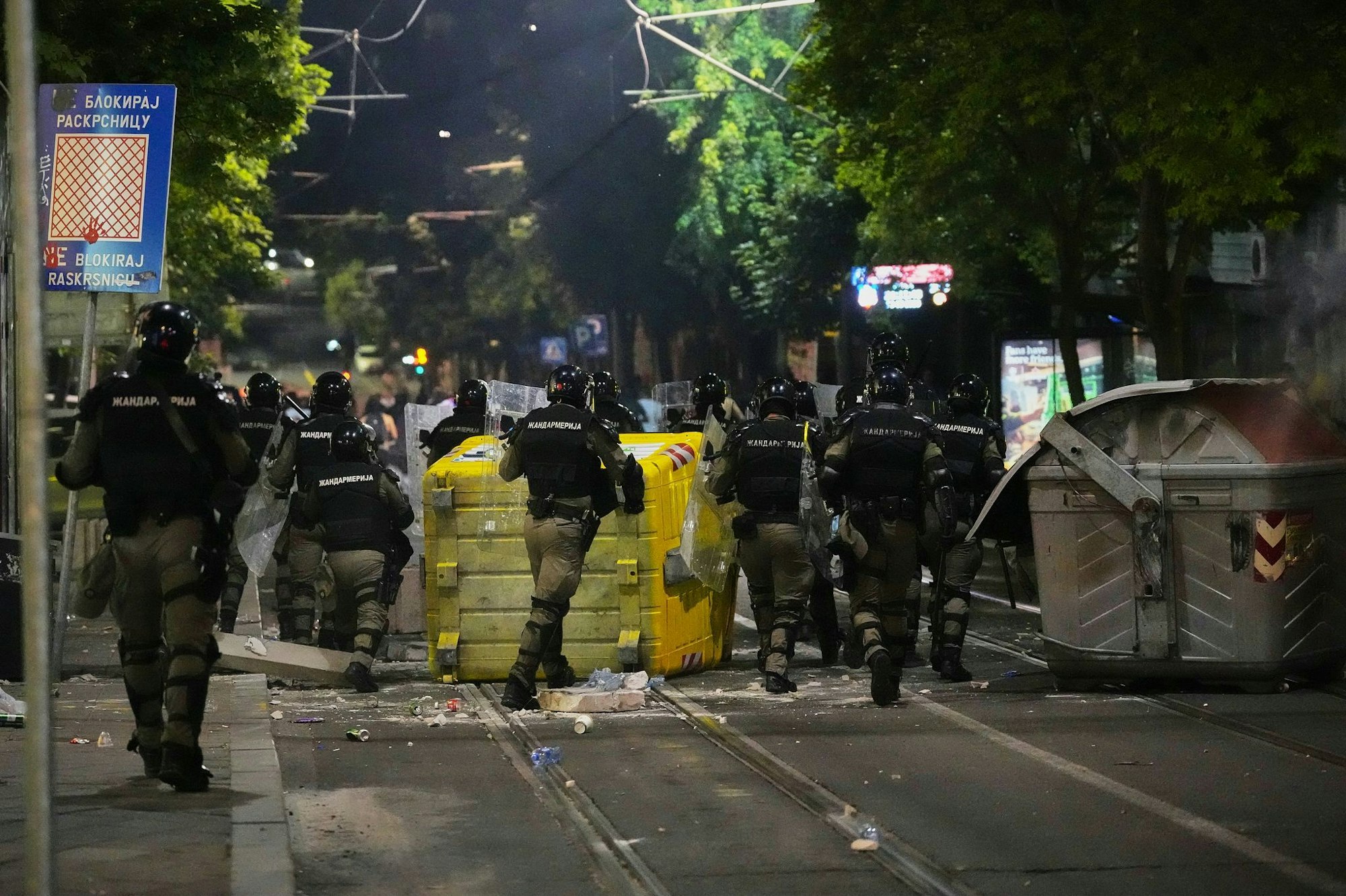 Proteste in Serbien