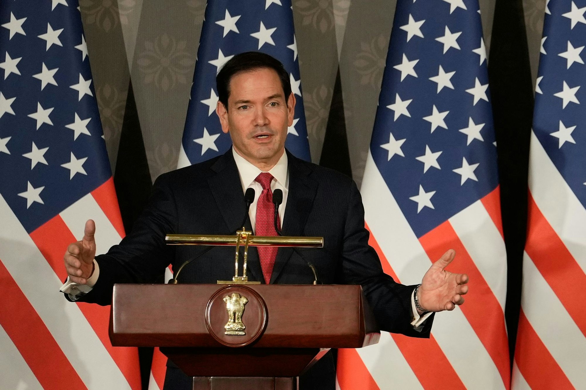 US-Außenminister Rubio in Indien