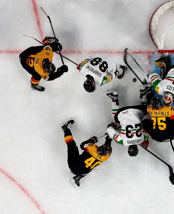 Eishockey-WM: Ungarn-Deutschland