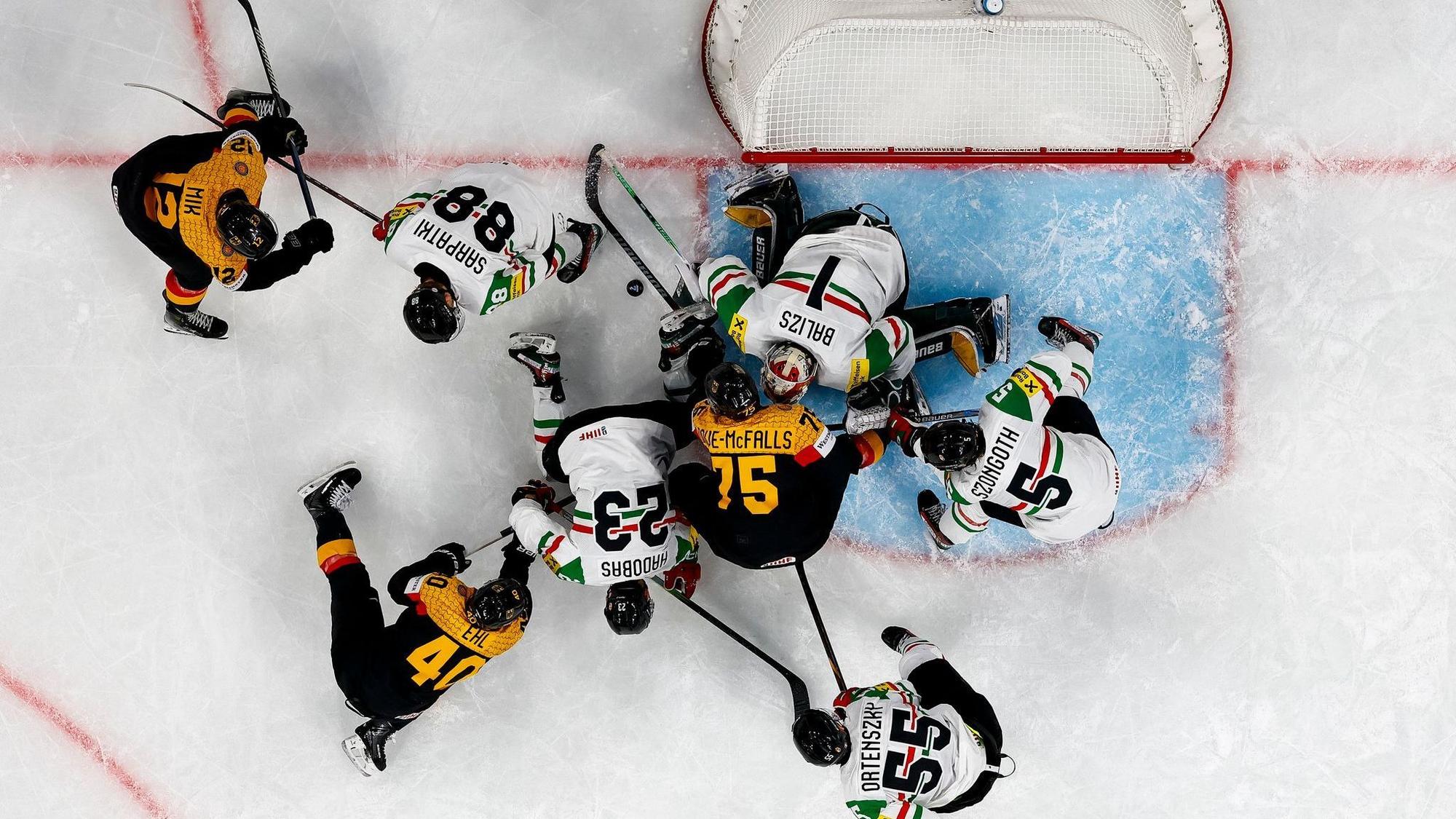 Eishockey-WM: Ungarn-Deutschland