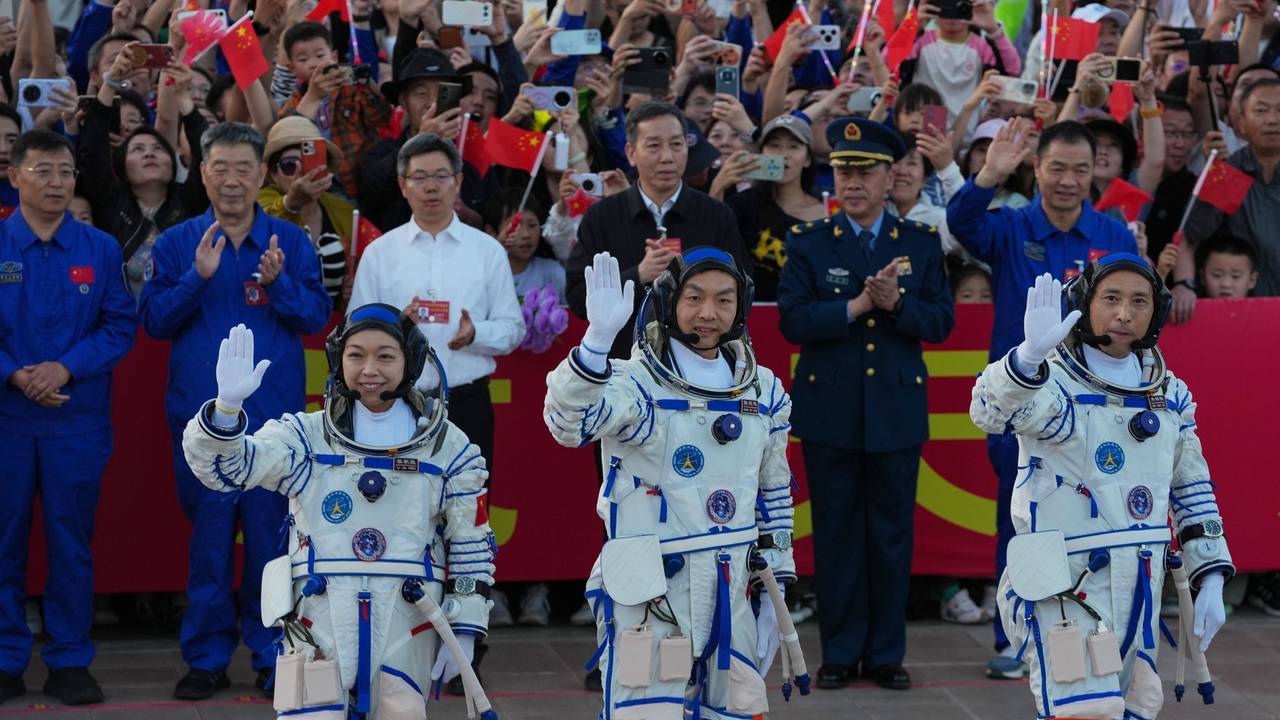 China schickt neue Besatzung zur Raumstation «Tiangong»