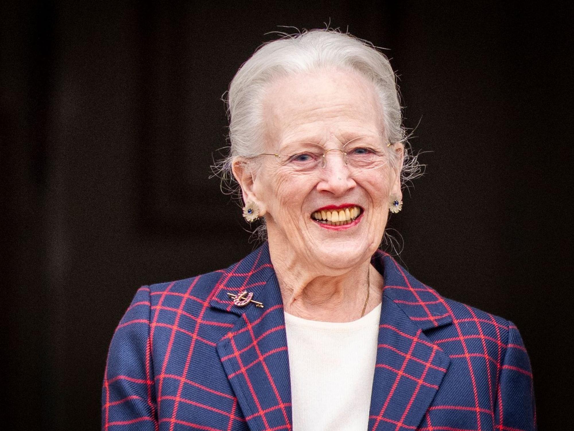 Dänemarks ehemalige Königin Margrethe lächelt.