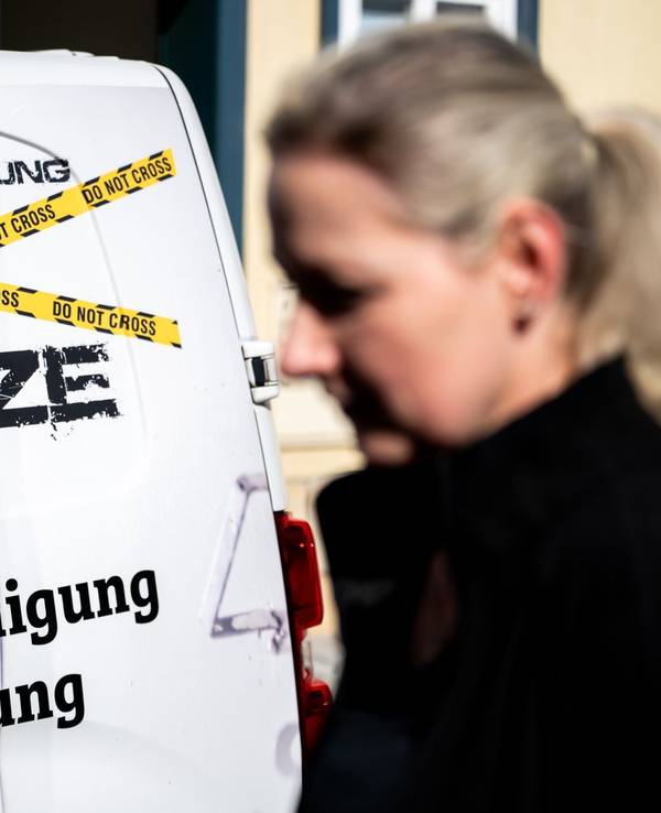 Tatortreiniger im Thüringer Wald im Einsatz