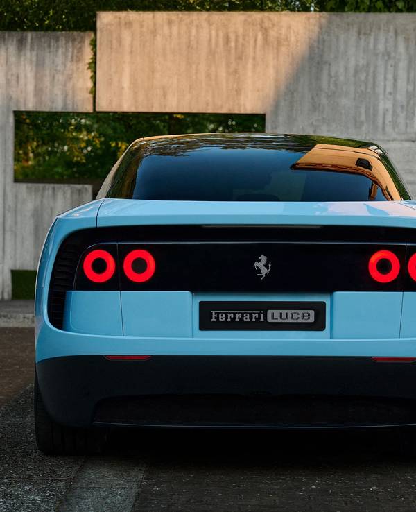 Ferrari: Das Heck von Luce