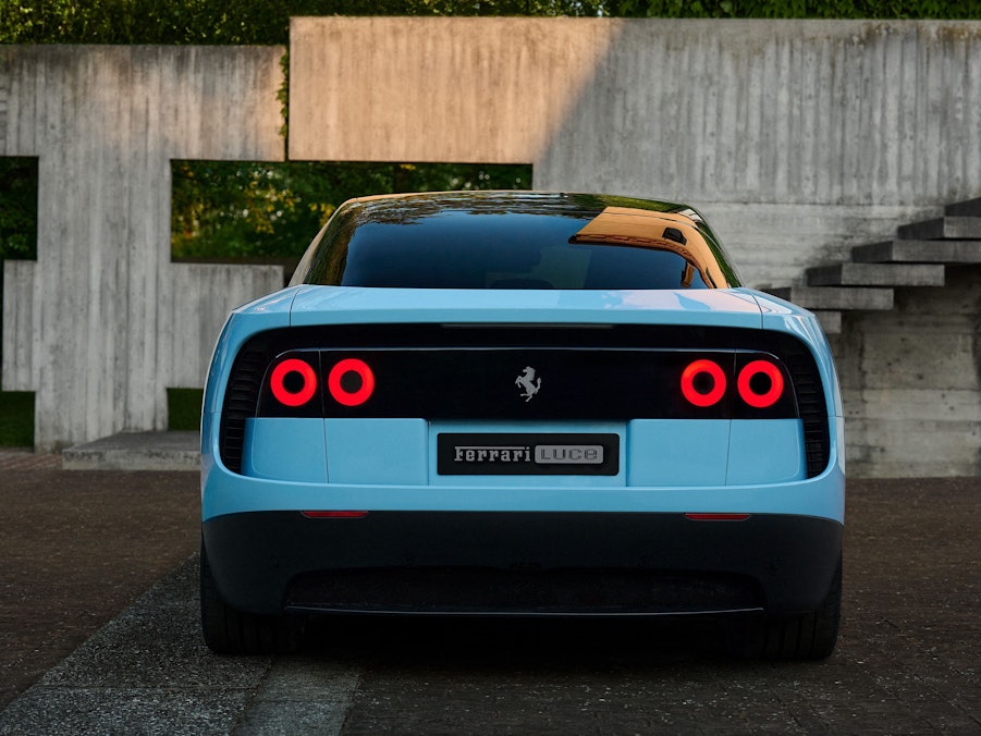 Ferrari: Das Heck von Luce