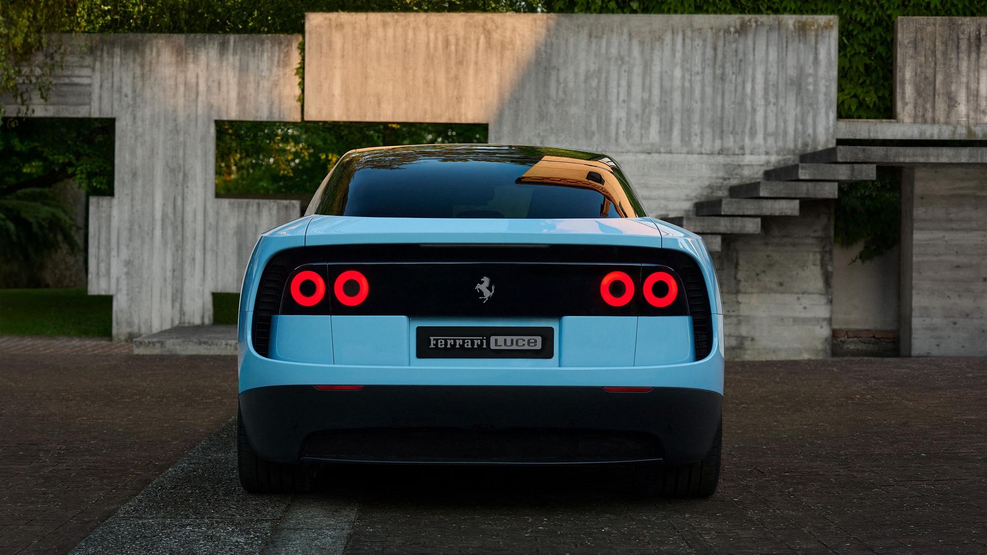 Ferrari: Das Heck von Luce