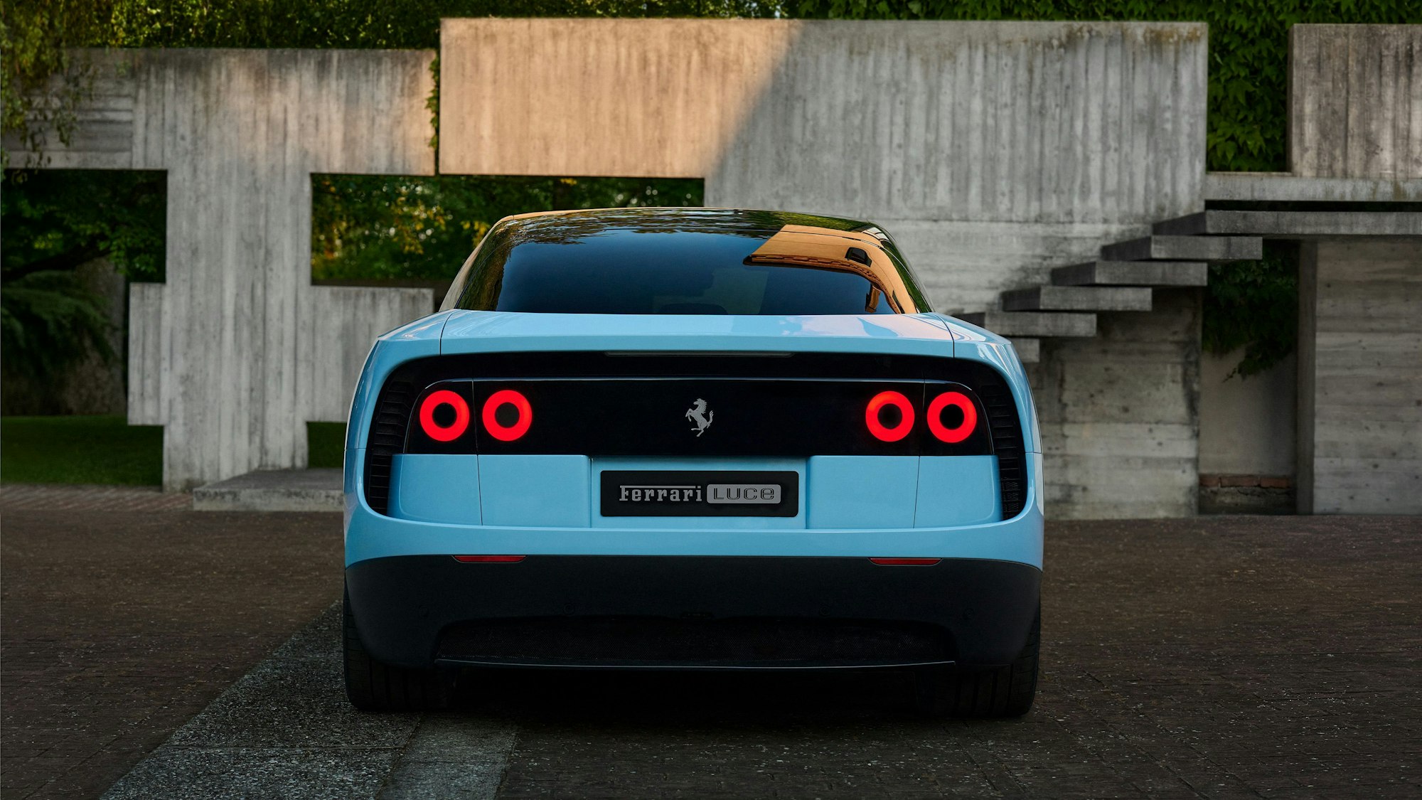 Ferrari: Das Heck von Luce