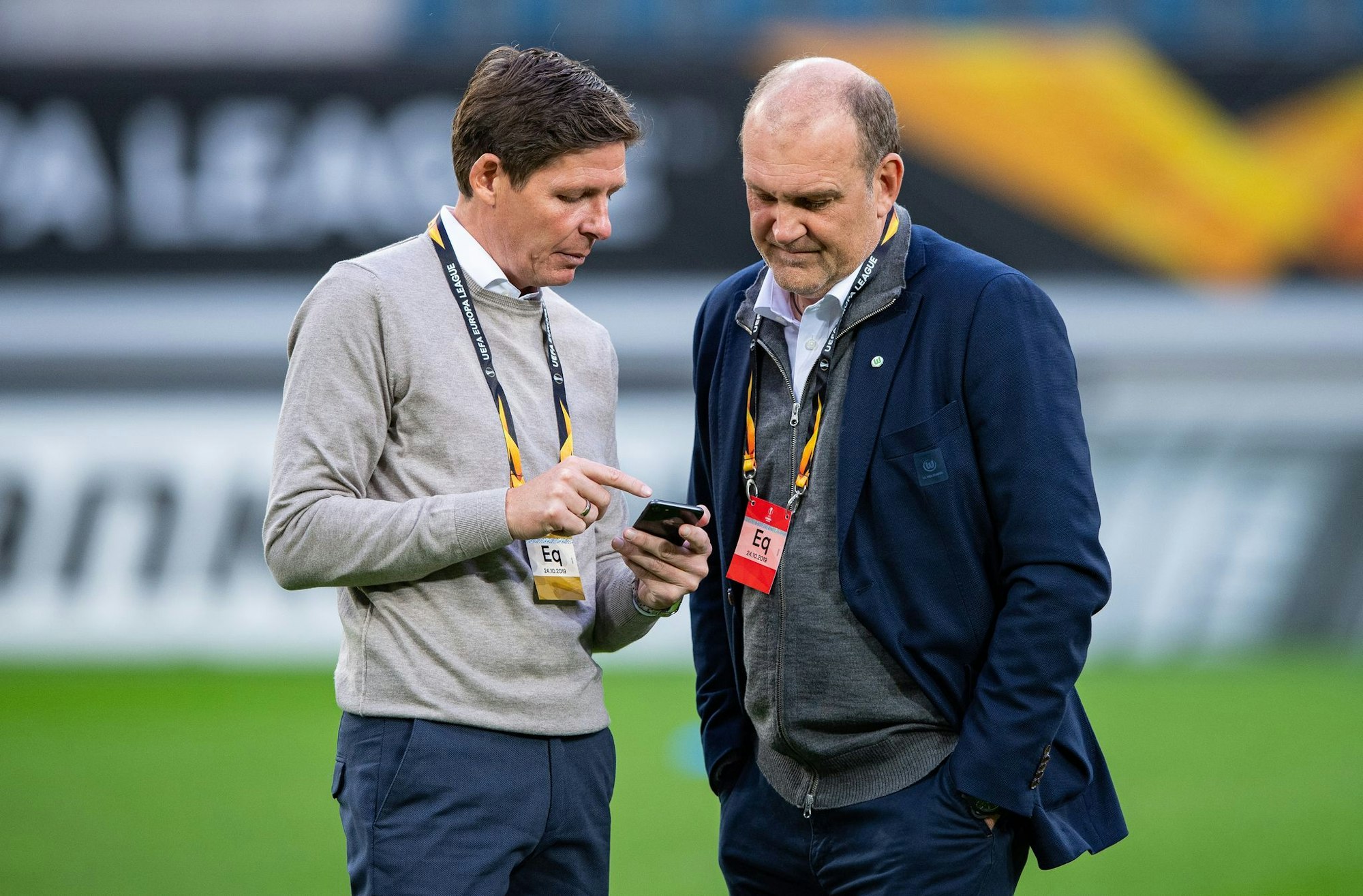 Oliver Glasner und Jörg Schmadtke