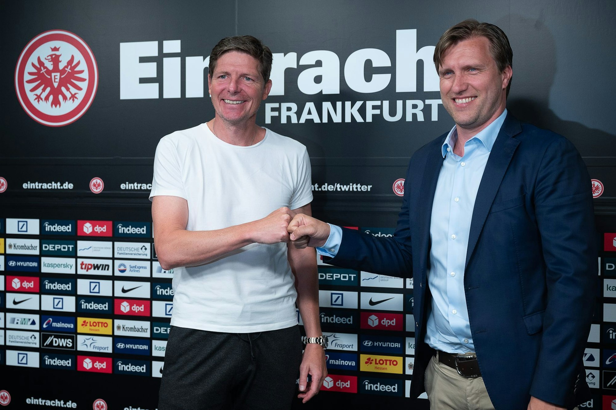 Oliver Glasner und Markus Krösche