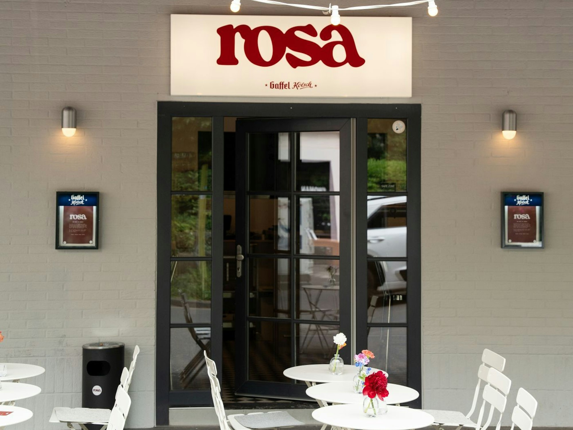 Blick auf das neue „Rosa“ am Brüsseler Platz.
