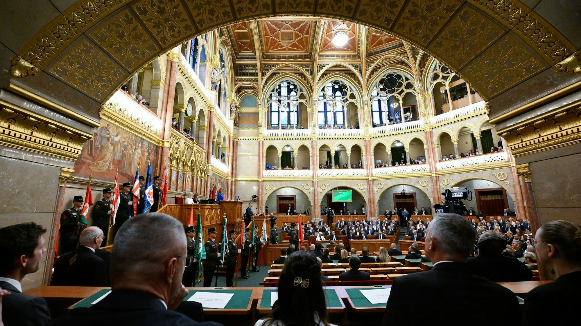 Plenarsitzung der Nationalversammlung in Ungarn